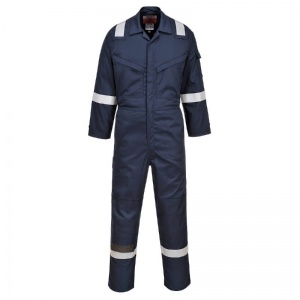 Portwest FR22 Navy Insect Repellent Flame Retardant Coveralls